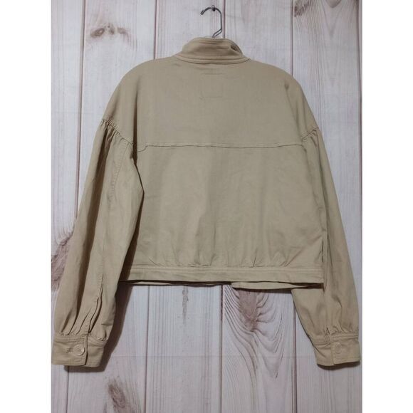 Sanctuary Jacket Ladies Small Tan Chino Light Weight - Picture 2 of 7